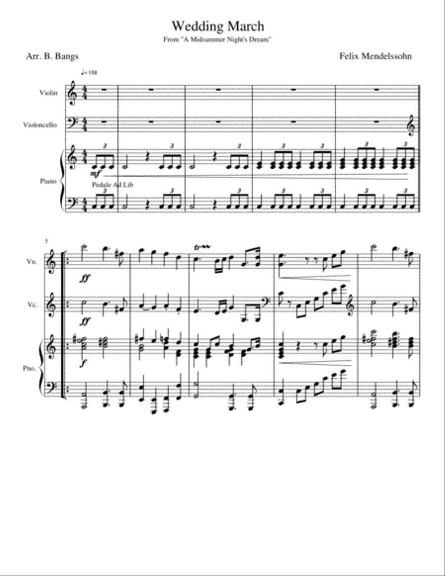 Wedding March (from 
