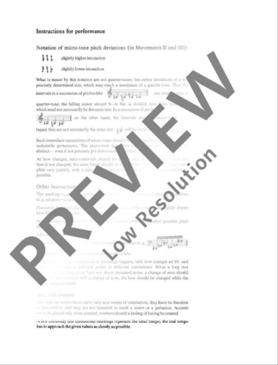 String quartet No. 2 String Quartet scores gallery preview page 6