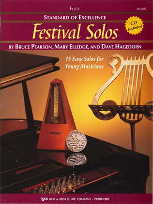 Book cover for Standard of Excellence: Festival Solos - Flute