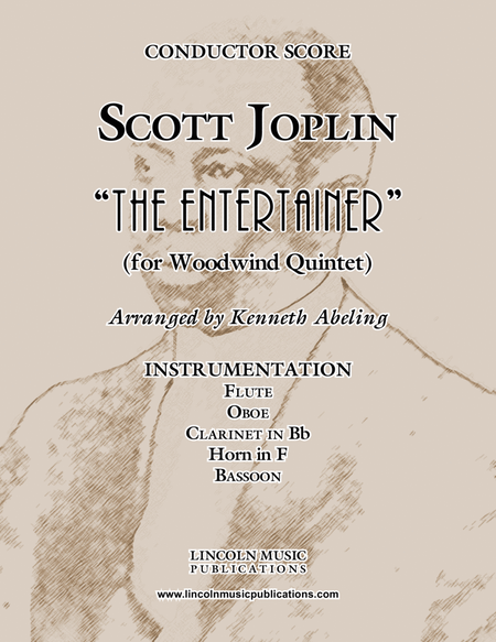 Joplin - “The Entertainer” (for Woodwind Quintet) image number null