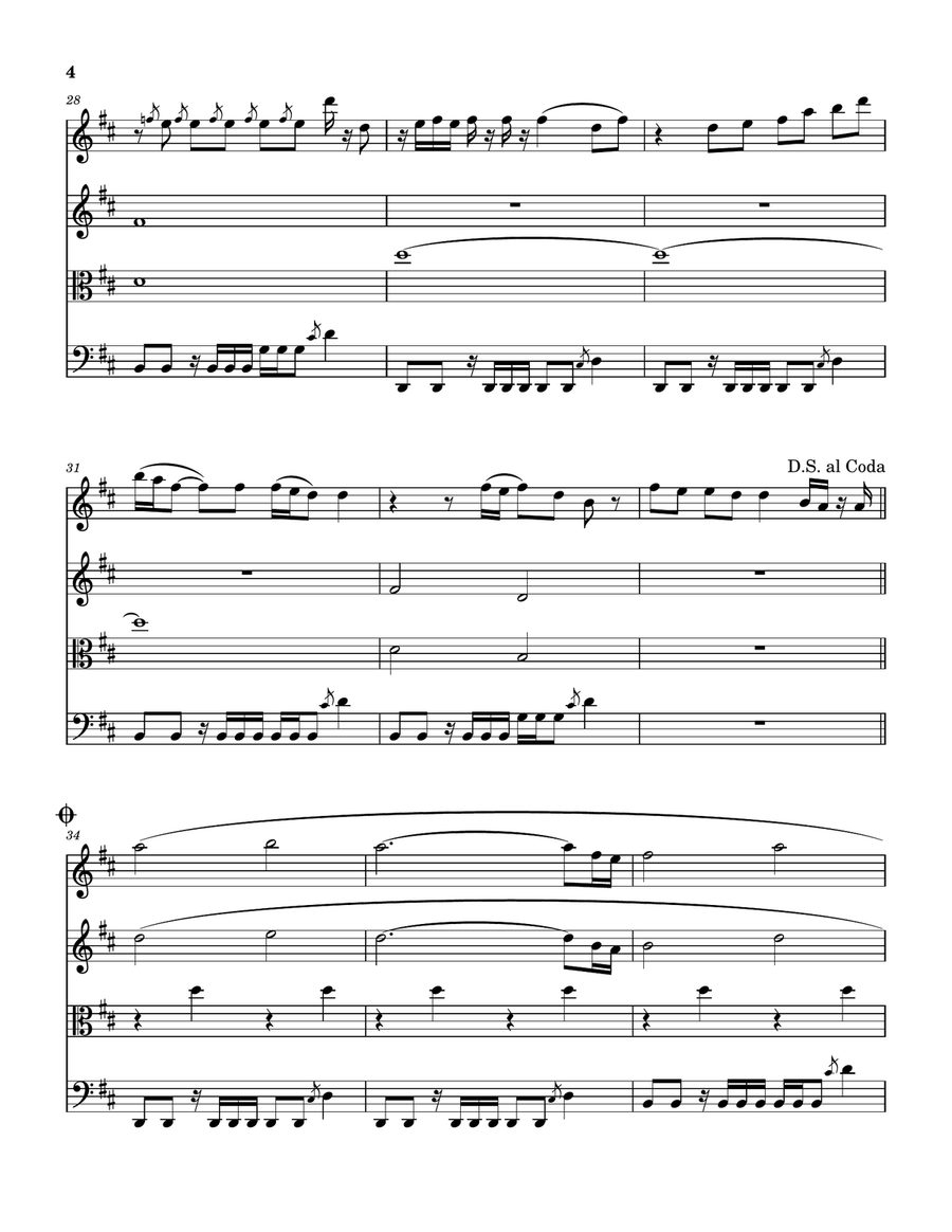 Hurt Hurt String Quartet scores gallery preview page 5