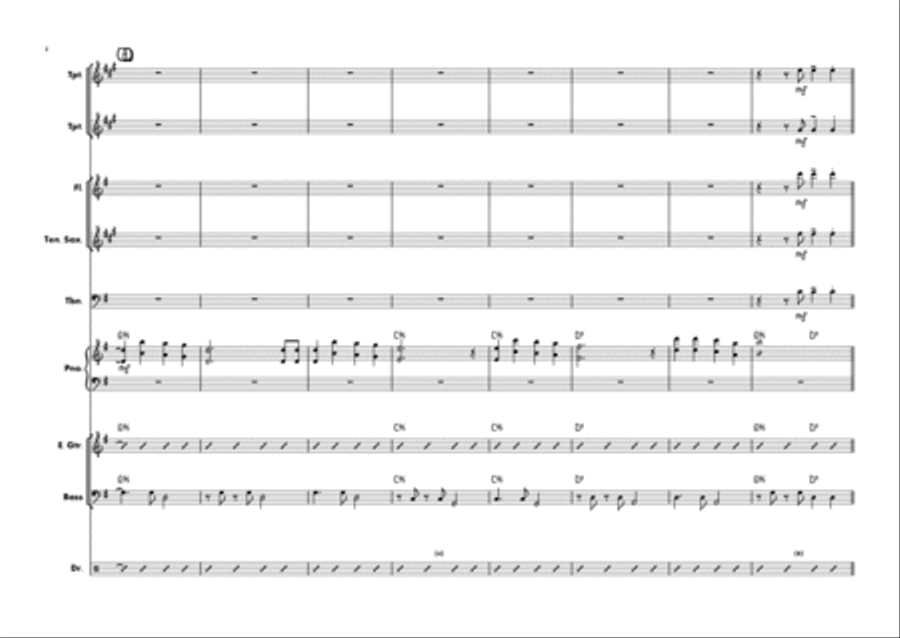 Jingle Bells Large Ensemble scores gallery preview page 2