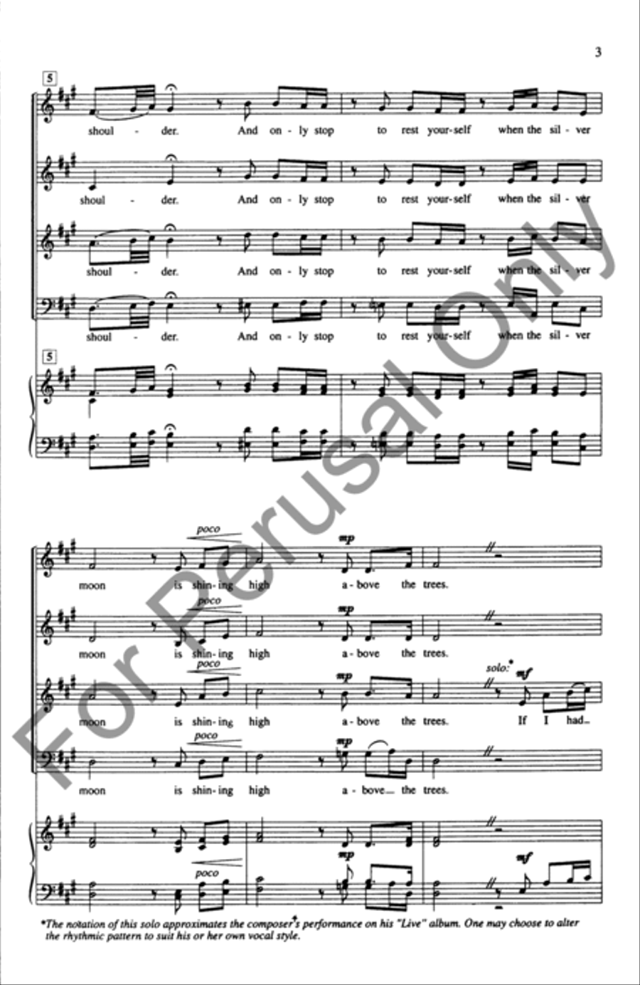 That Lonesome Road 4-Part scores gallery preview page 3