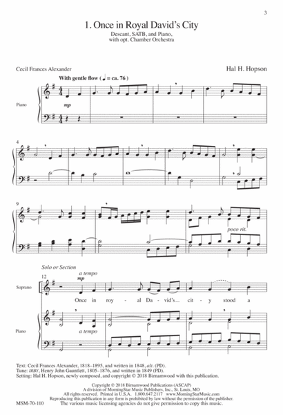 A Carol Suite (Downloadable Choral Score)