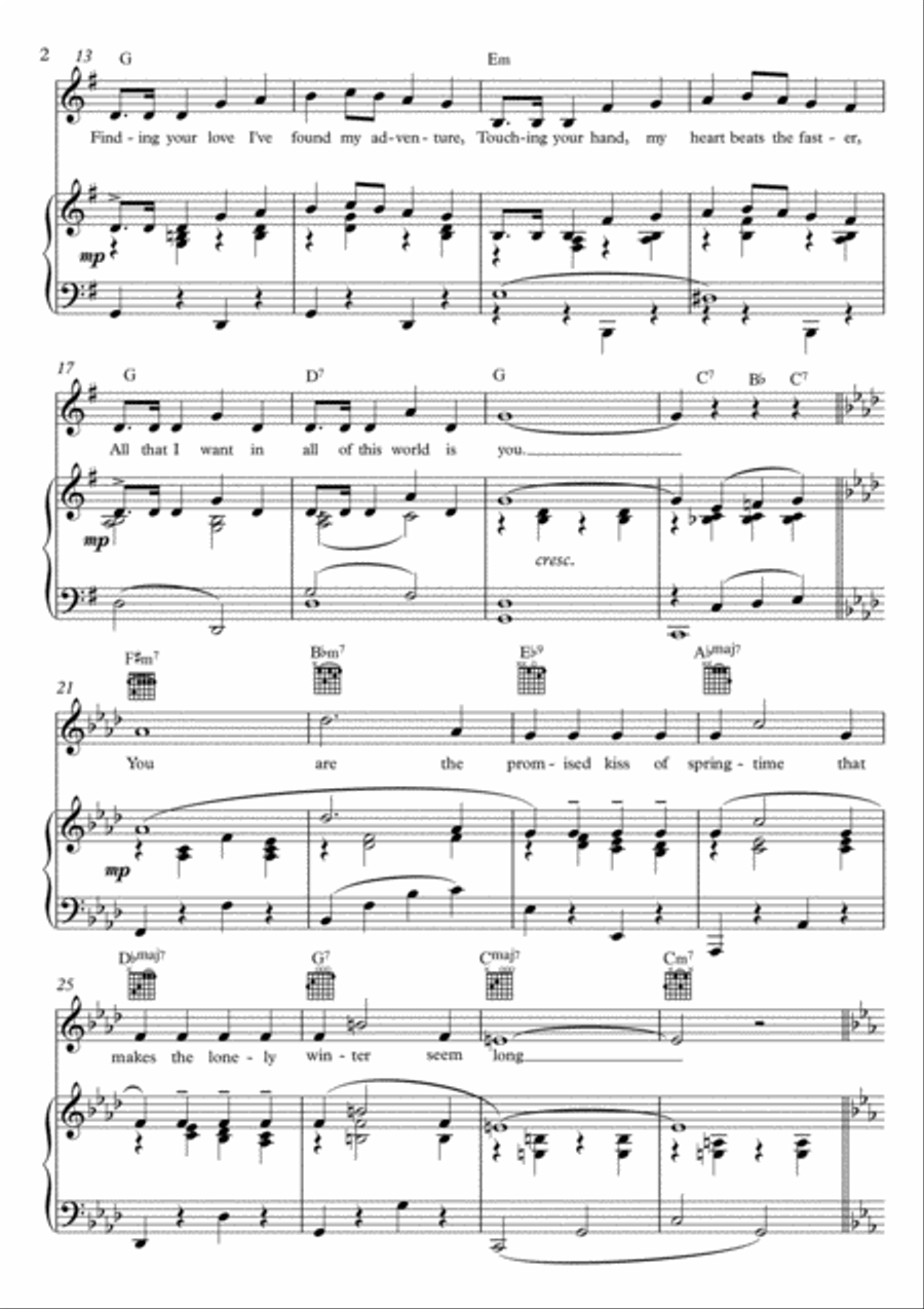 All The Things You Are Voice scores gallery preview page 2