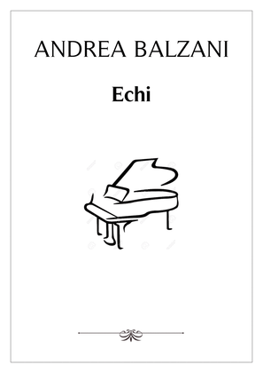 🎼 Echi [PIANO SCORE[ (foglio album)