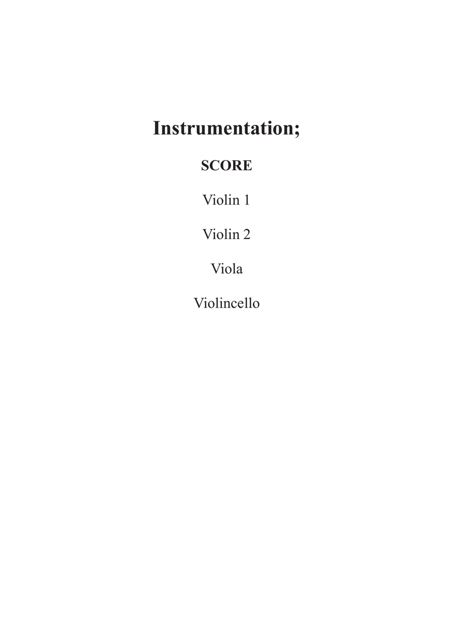 Make Me A Channel Of Your Peace (prayer Of St. Francis) String Quartet scores gallery preview page 2