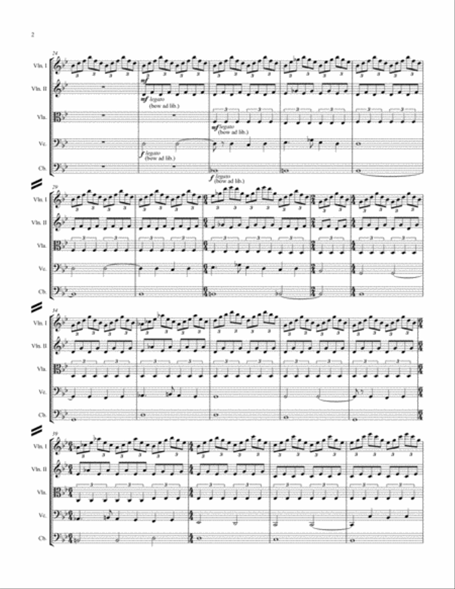 Rhumbish Collesque Rhumbish Collesque Small Ensemble scores gallery preview page 2