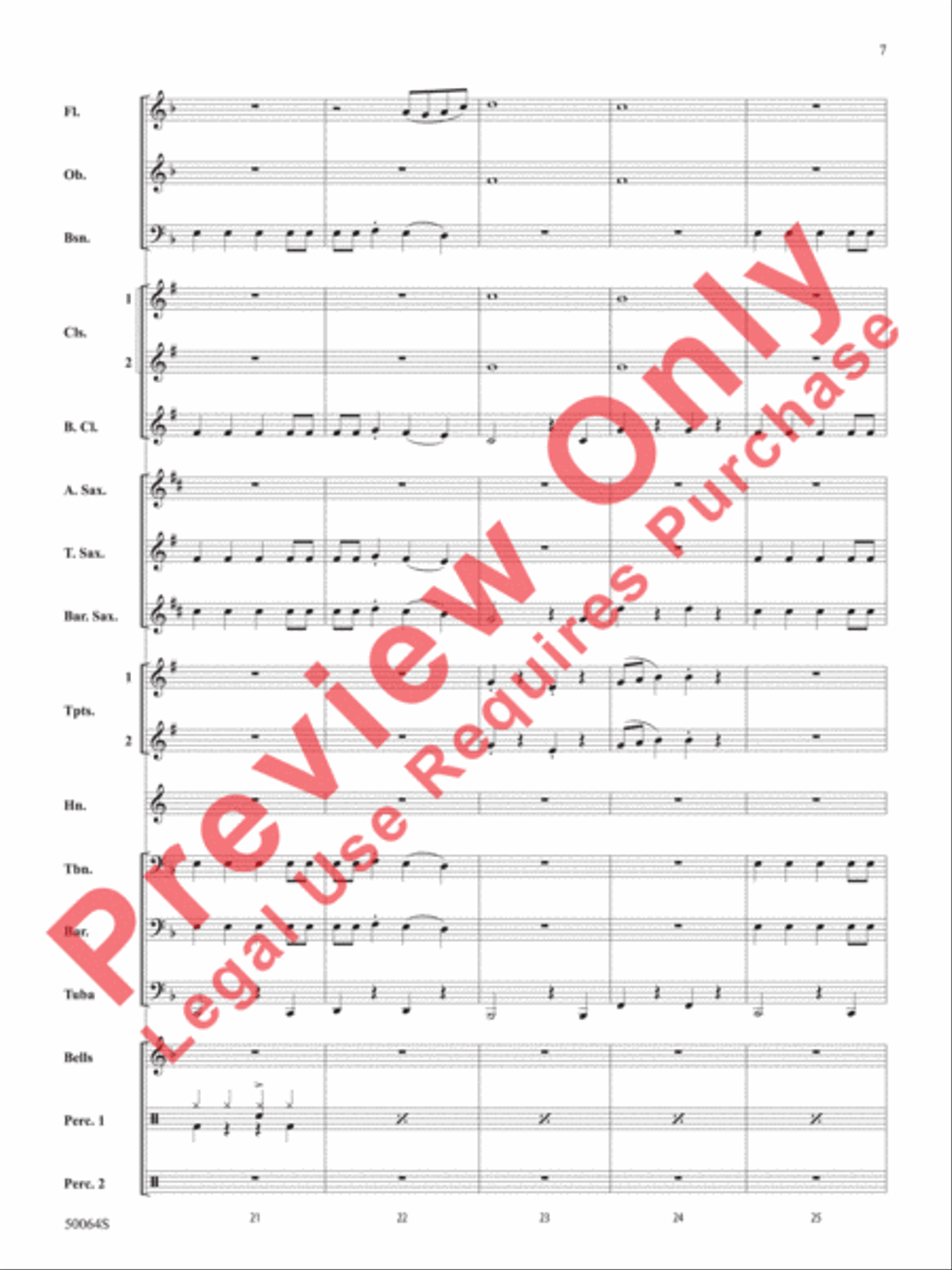 A Taylor Swift Duo Concert Band scores gallery preview page 8
