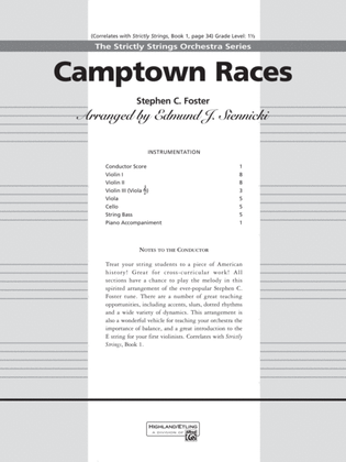 Camptown Races: Score