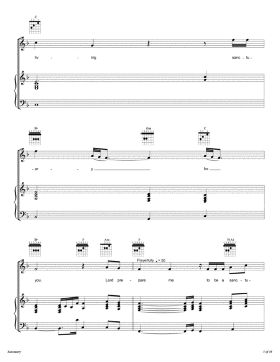 Sanctuary Sanctuary Voice scores gallery preview page 4