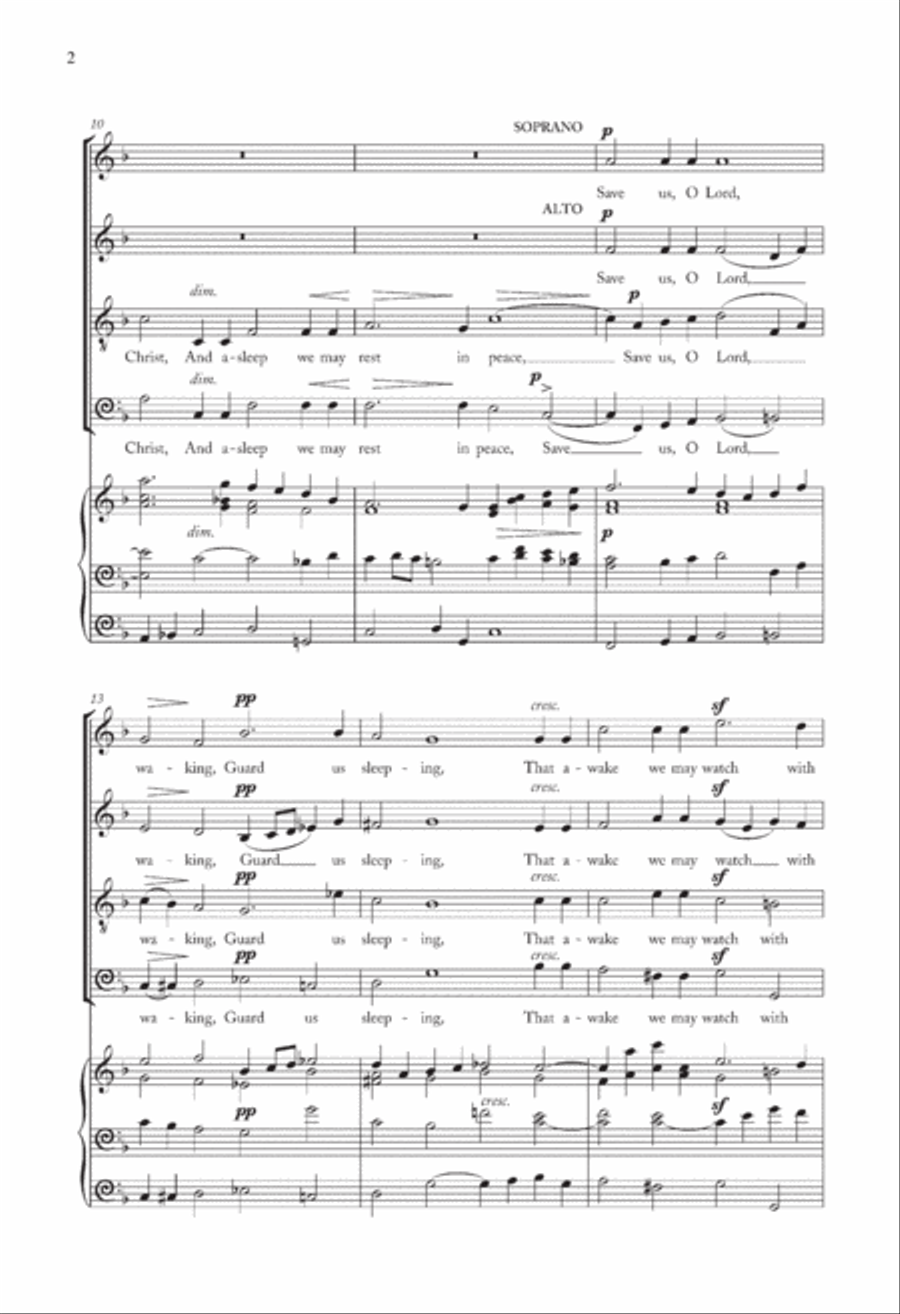 Save Us, O Lord Save Us, O Lord Choir scores gallery preview page 2