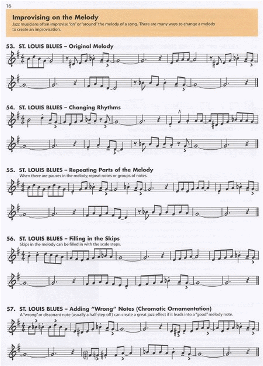 Essential Elements for Jazz Ensemble – Clarinet Jazz Ensemble scores gallery preview page 2