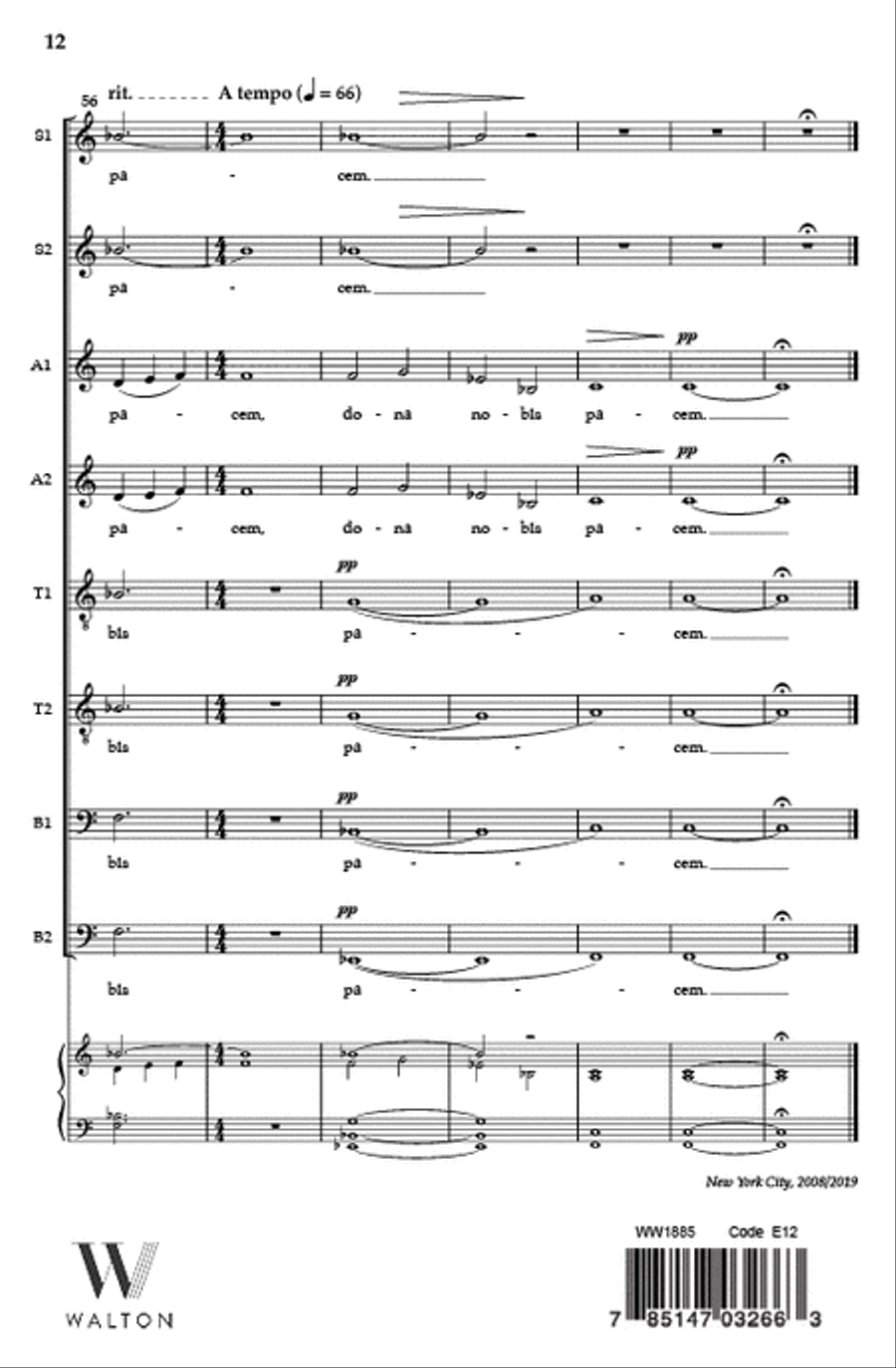Agnus Dei Divisi scores gallery preview page 11