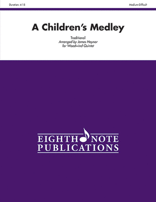 Book cover for A Children's Medley