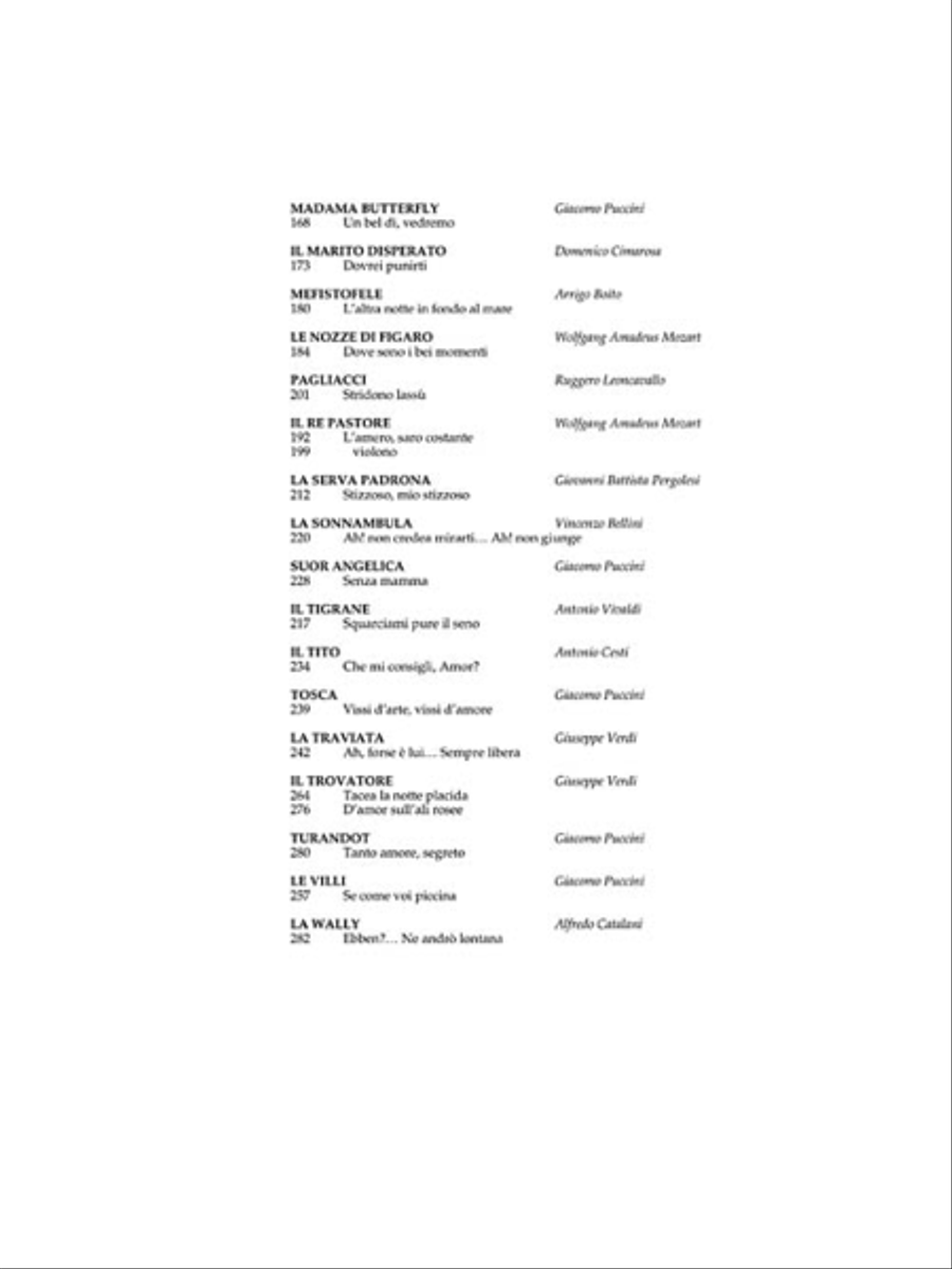 Anthology of Italian Opera Voice scores gallery preview page 3