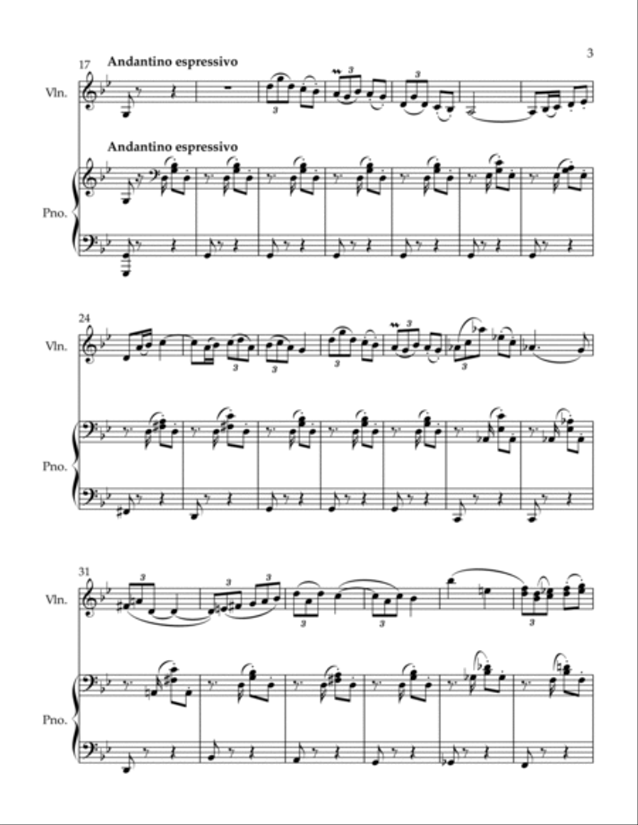 Escamilla Violin Solo scores gallery preview page 3