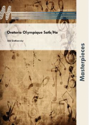 Book cover for Oratorio Olympique SATB/Harmonie
