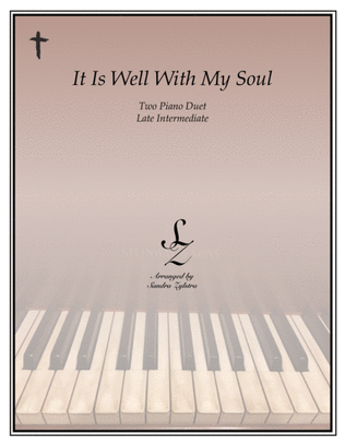 Book cover for It Is Well With My Soul (2 piano duet)