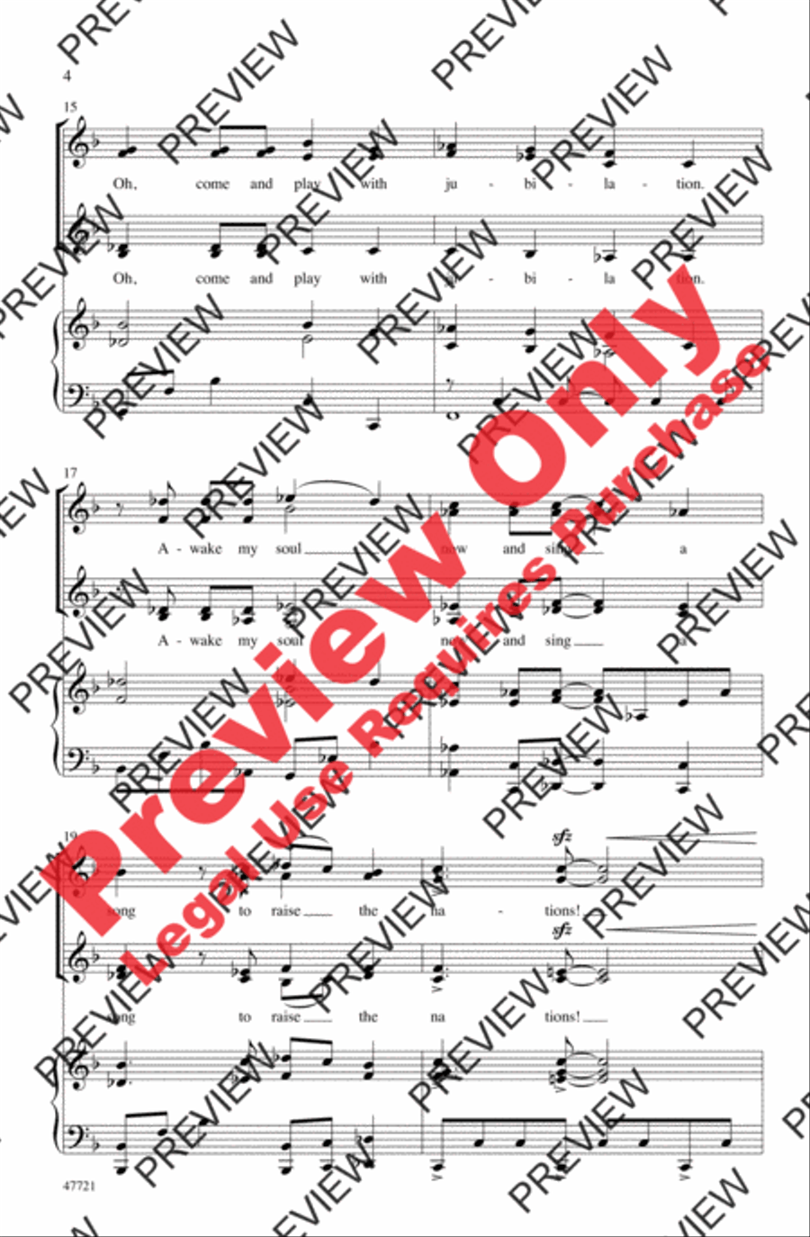 Singers, Arise! Women's Choir scores gallery preview page 4
