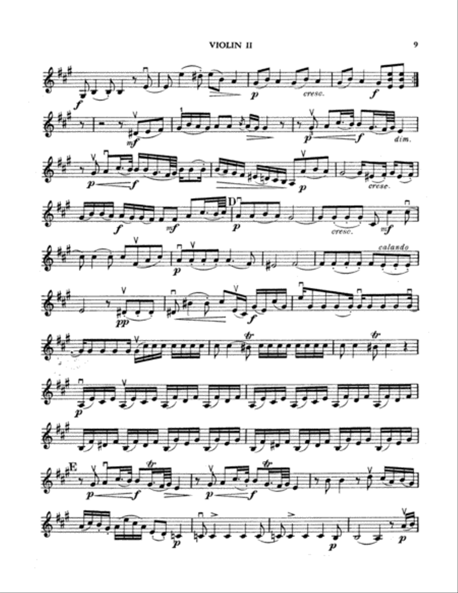 Boccherini: Nine Selected String Quartets String Quartet scores gallery preview page 2