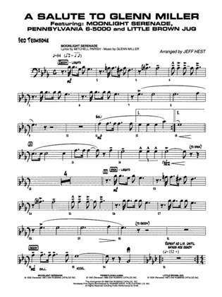 Book cover for A Salute to Glenn Miller: 3rd Trombone