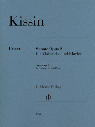 Book cover for Cello Sonata, Op. 2