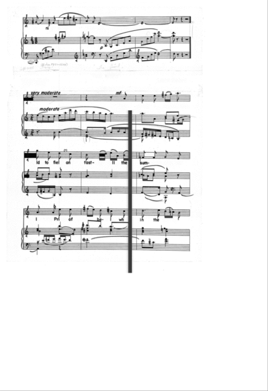 [Bassett] Four Songs High Voice scores gallery preview page 6
