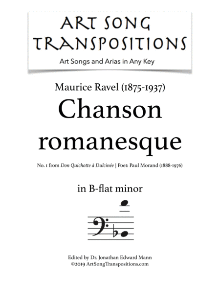 Chanson Romanesque