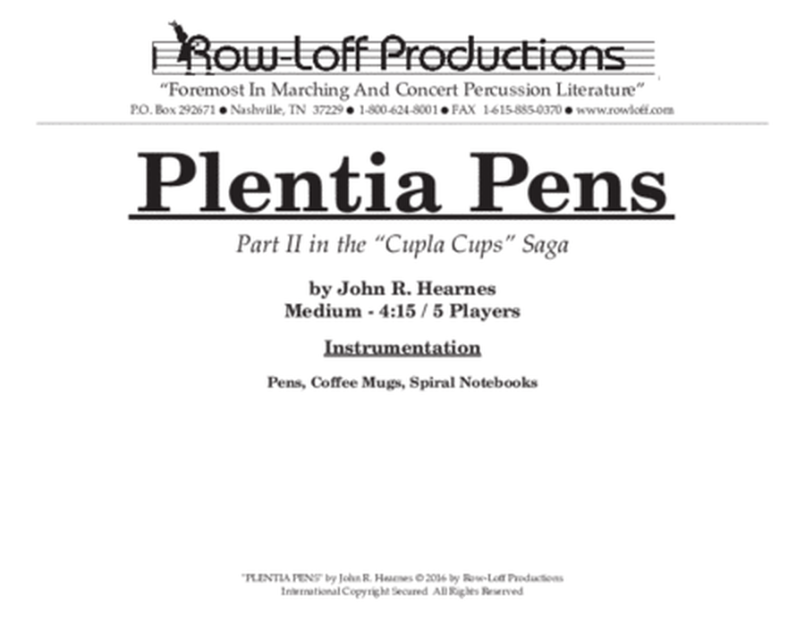 Plentia Pens
