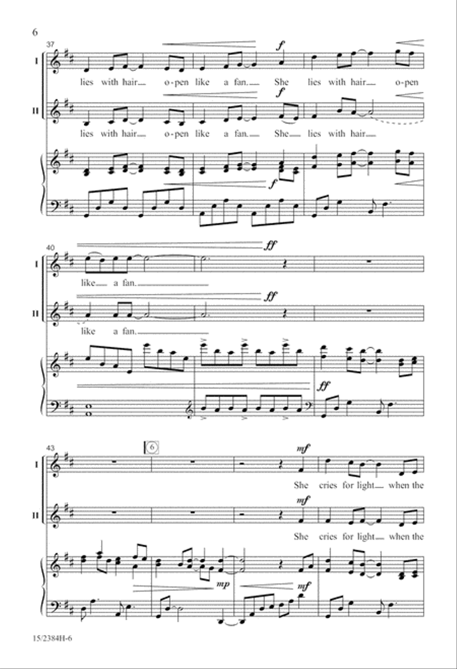 She Sings... 2-Part scores gallery preview page 7