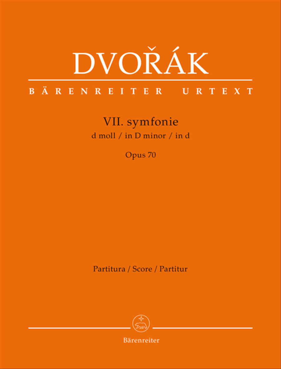 Book cover for Symphony Nr. 7 D minor op. 70