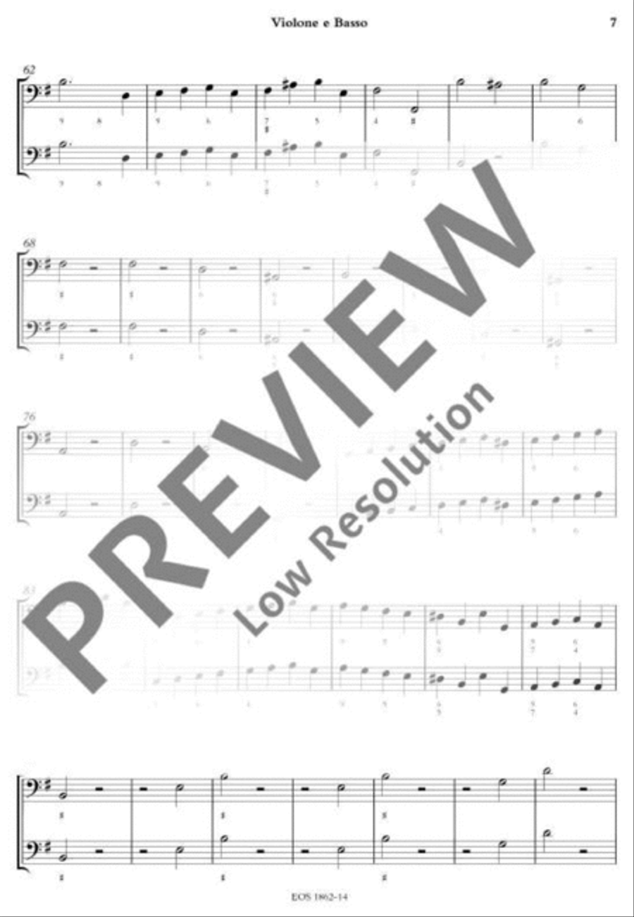 Concerto Grosso Concerto Grosso Basso Continuo scores gallery preview page 7