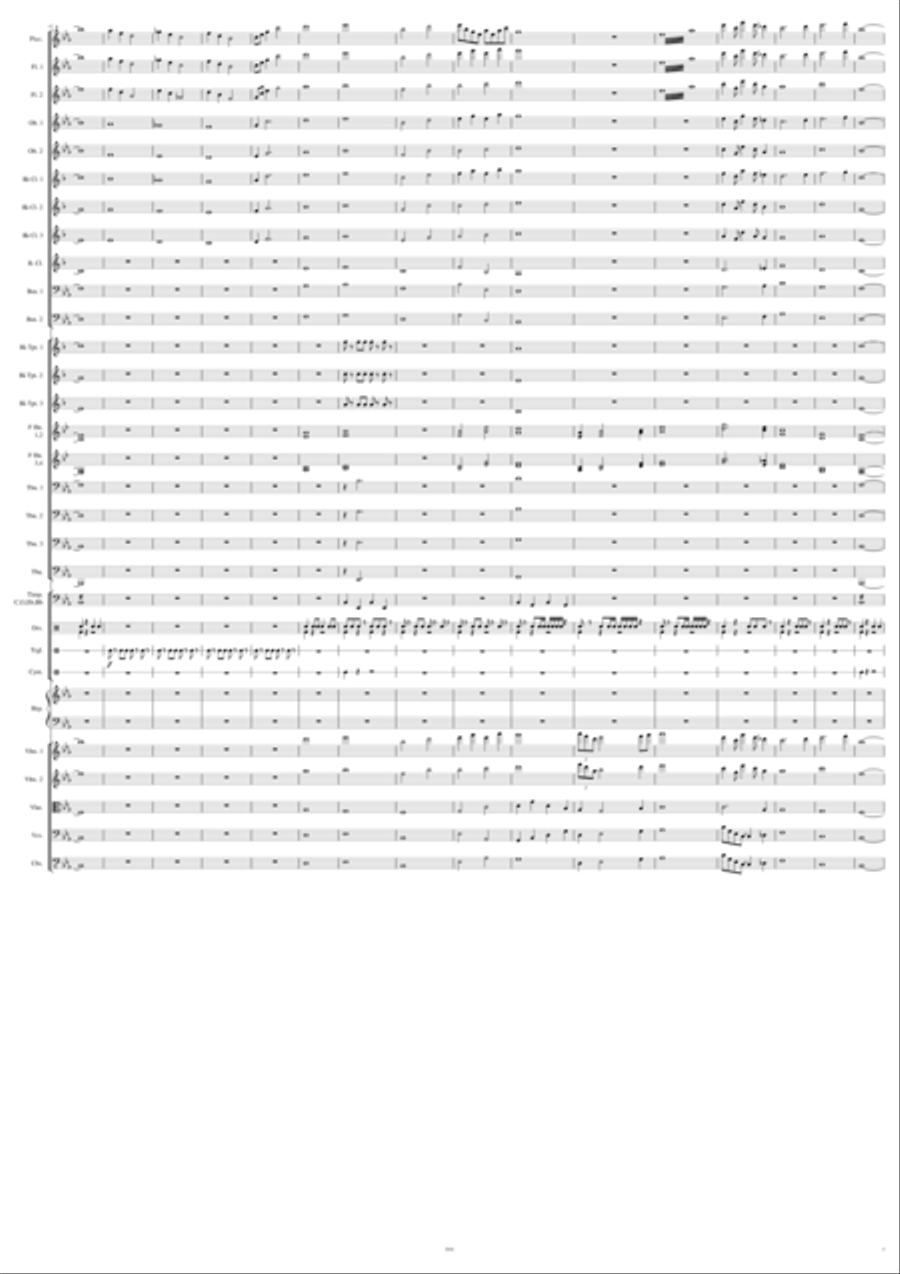 An Officer's Song An Officer's Song Full Orchestra scores gallery preview page 5
