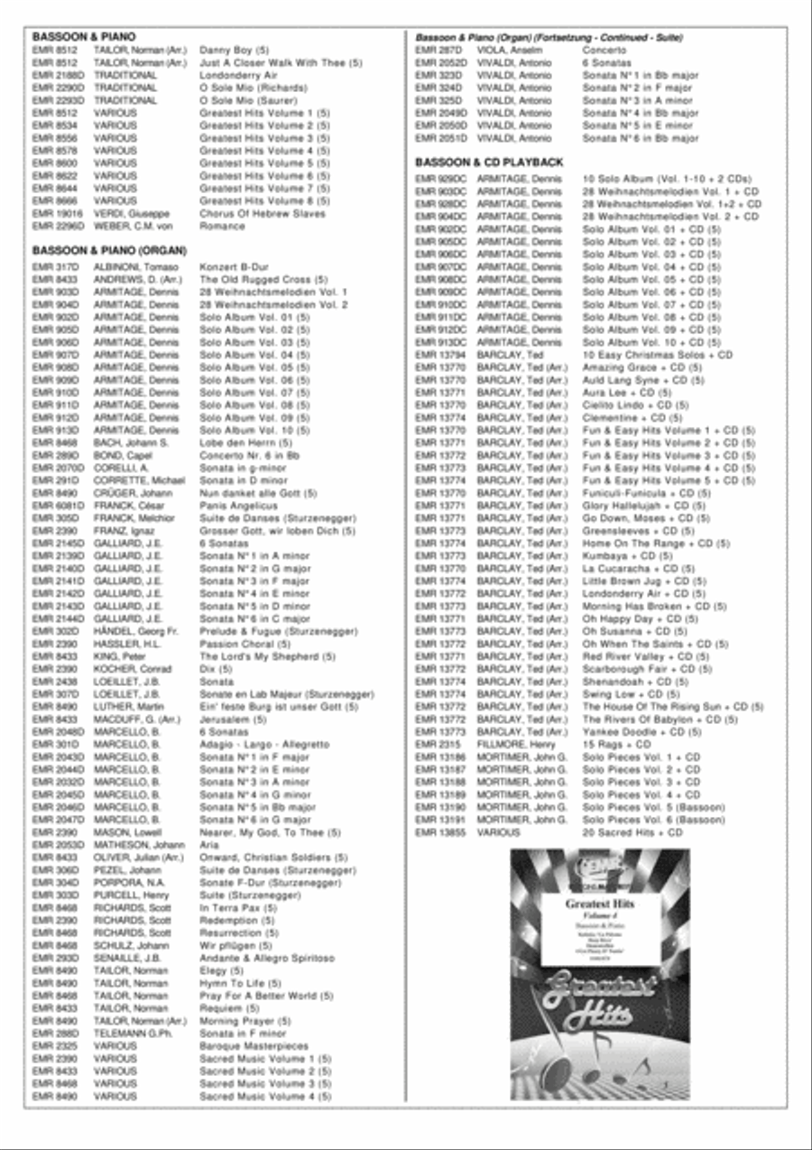 Play With Your Band Volume 1 Bassoon scores gallery preview page 8