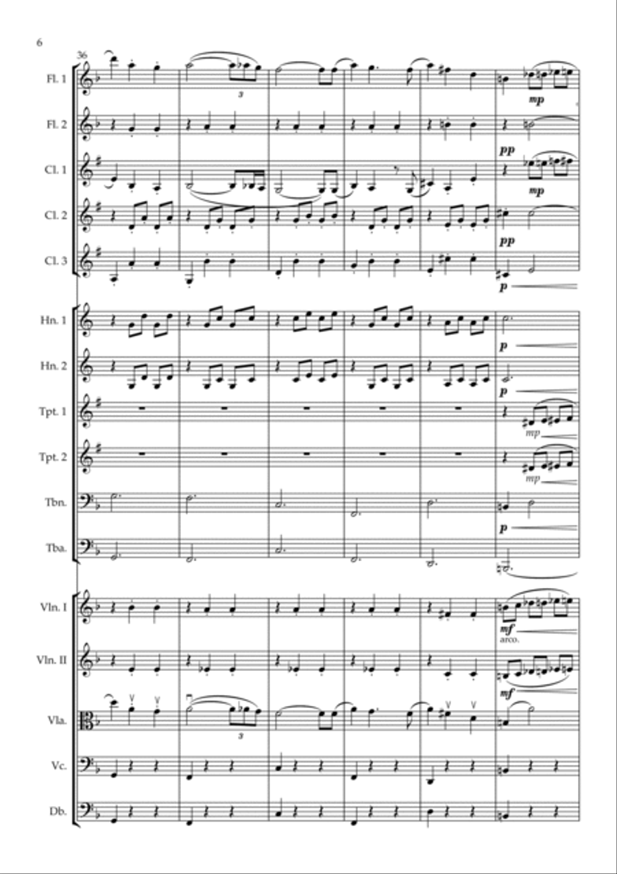 Married Life Full Orchestra scores gallery preview page 6