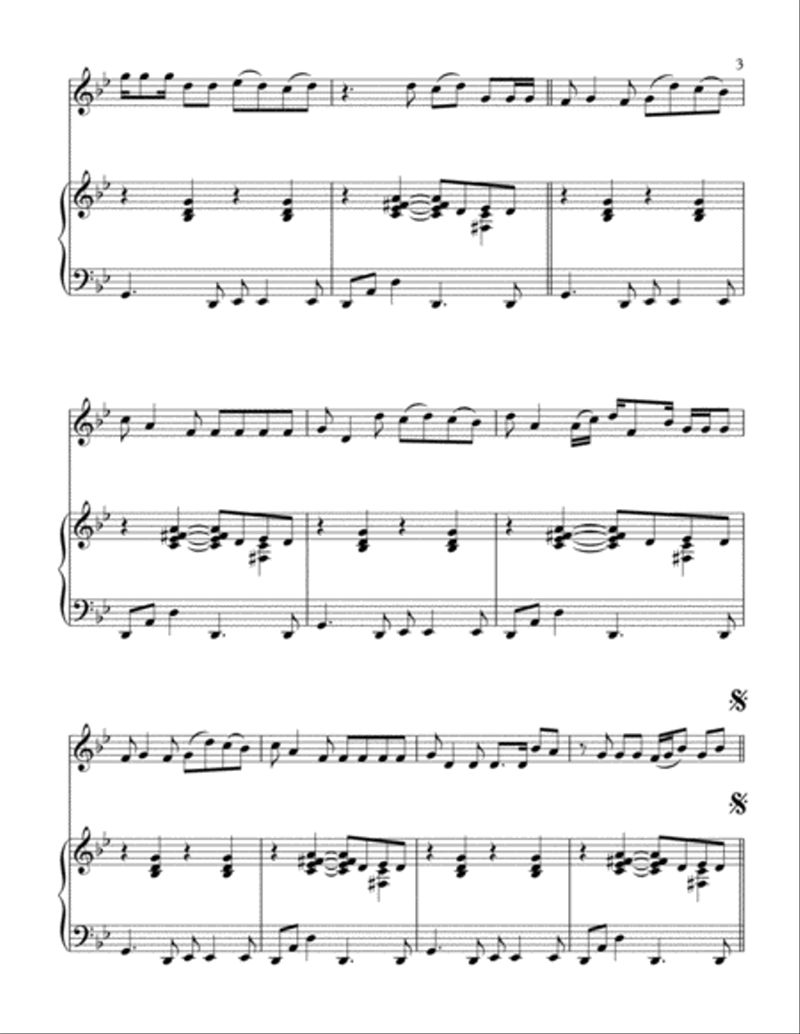 Havana Clarinet Solo scores gallery preview page 4
