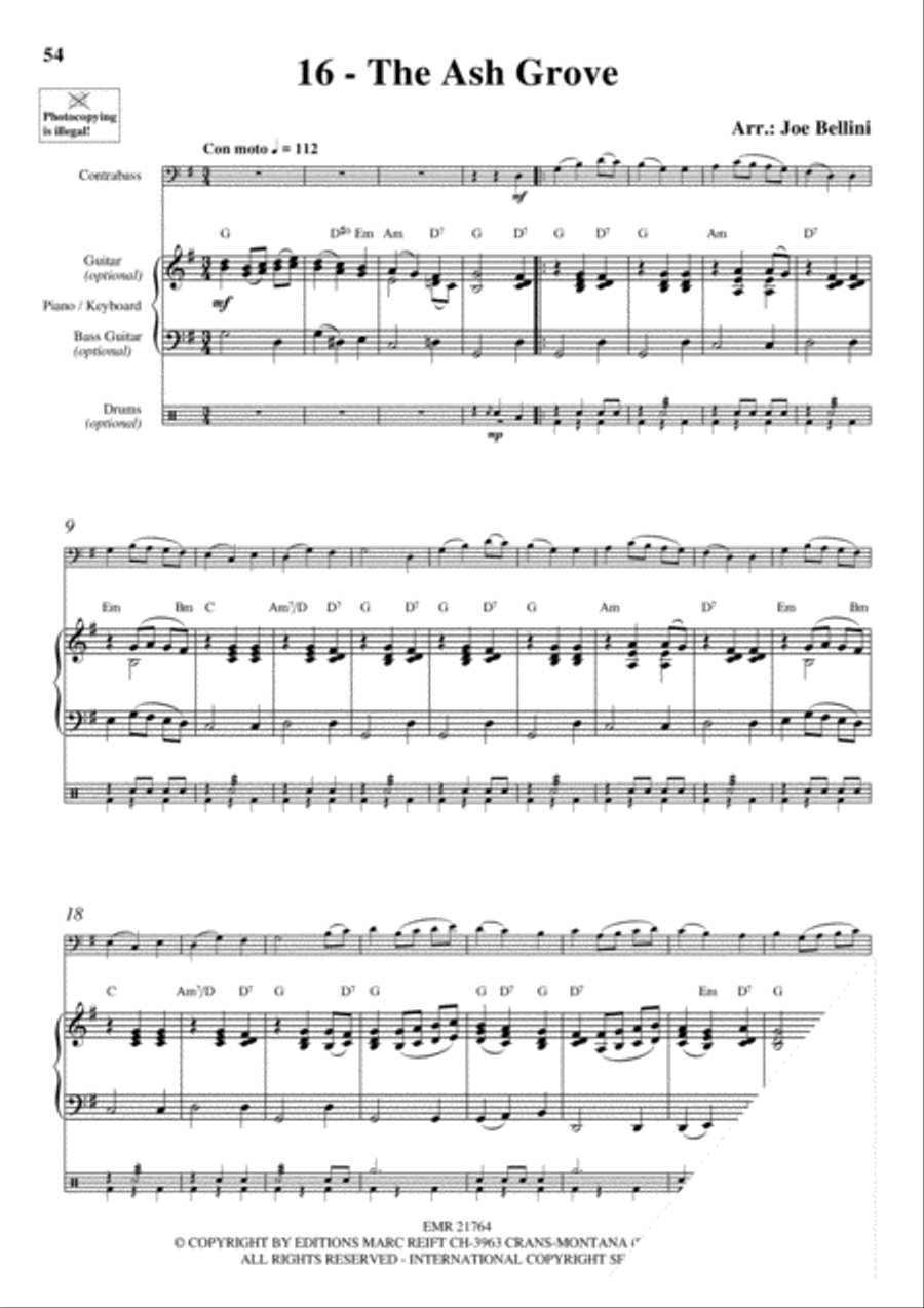 20 Celtic Hits Double Bass scores gallery preview page 18