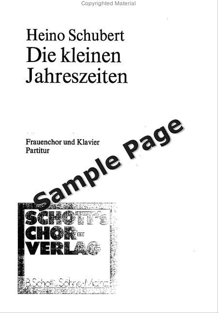 Kleinen Jahreszeitne