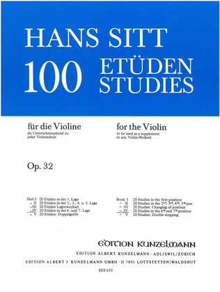 Book cover for 20 studies in the 6th and 7th position
