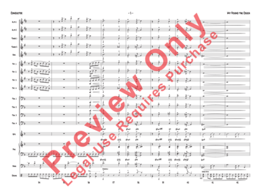 My Friend the Couch Jazz Ensemble scores gallery preview page 8