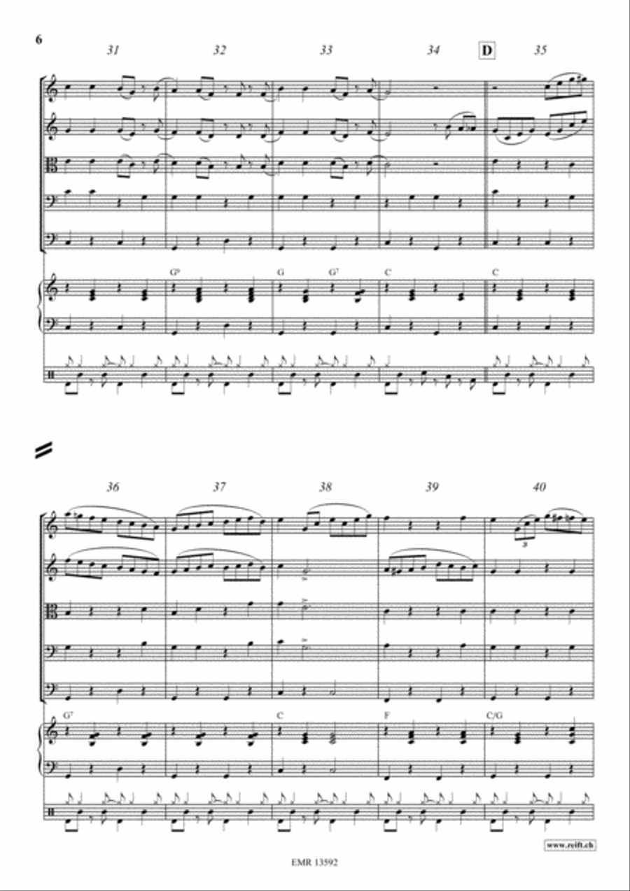 Tico Tico String Quintet scores gallery preview page 6