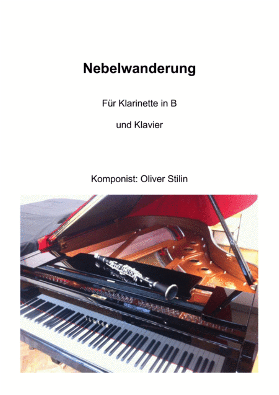 Fog Walk - Nebelwanderung Clarinet Solo scores gallery preview page 1