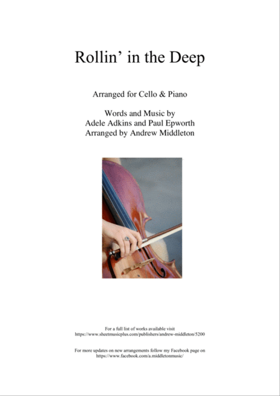 Rolling In The Deep Piano scores gallery preview page 1