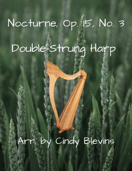 Nocturne, Op. 15, No. 3, for Double-Strung Harp image number null