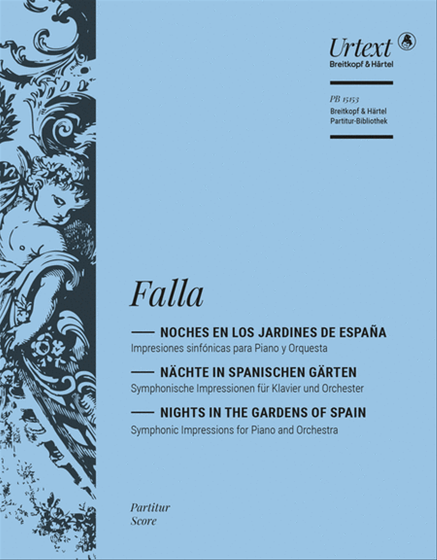 Noches en los jardines de España Orchestra scores gallery preview page 1