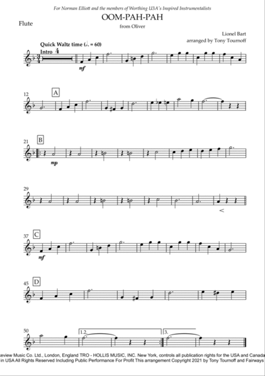 Oom-pah-pah Large Ensemble scores gallery preview page 6