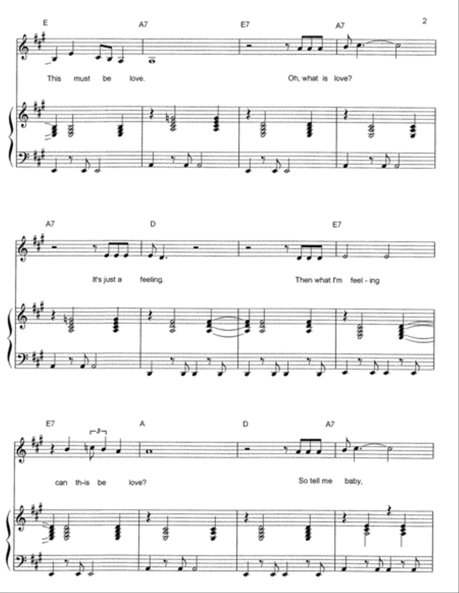 This Must Be Love Voice scores gallery preview page 3