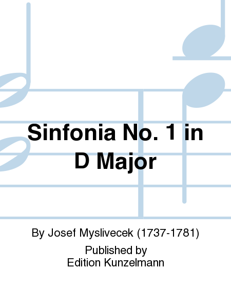 Sinfonia No. 1 in D Major  Sheet Music
