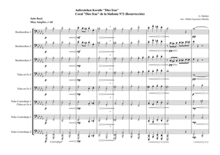 Auferstehen Koralle - Dies Irae Sinfonie Nr.2 Coral - 8 Tubas / 8 Trombones